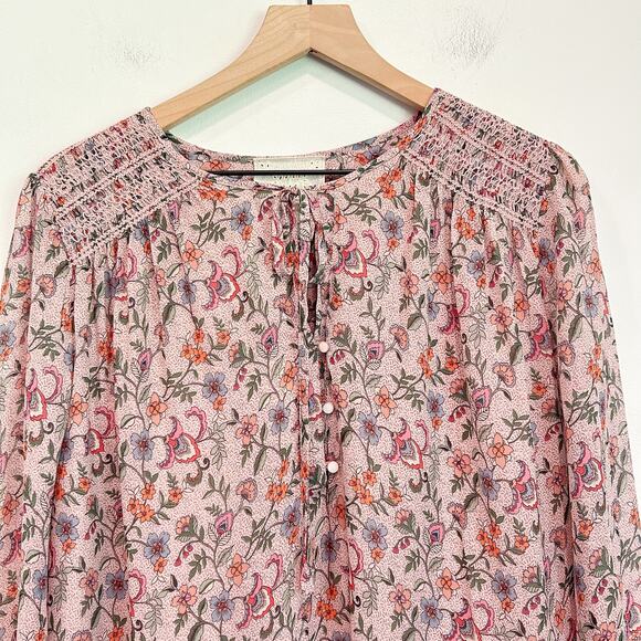 NEW Johnny Was Maha Flora Mini Dress Orange Size S - Picture 7 of 10